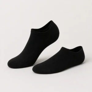 NOLOVAN Air — Socquettes basses respirantes — Noir