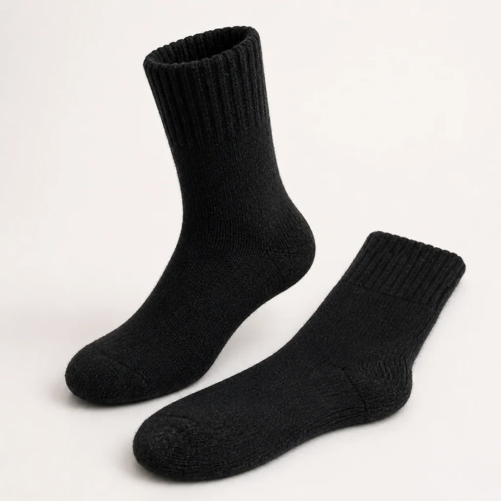 NOLOVAN Thermo — Chaussettes chaudes — Noir